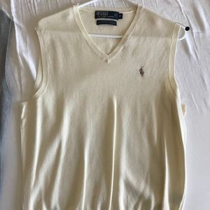 Ralph Lauren V-neck cashmere sweater vest